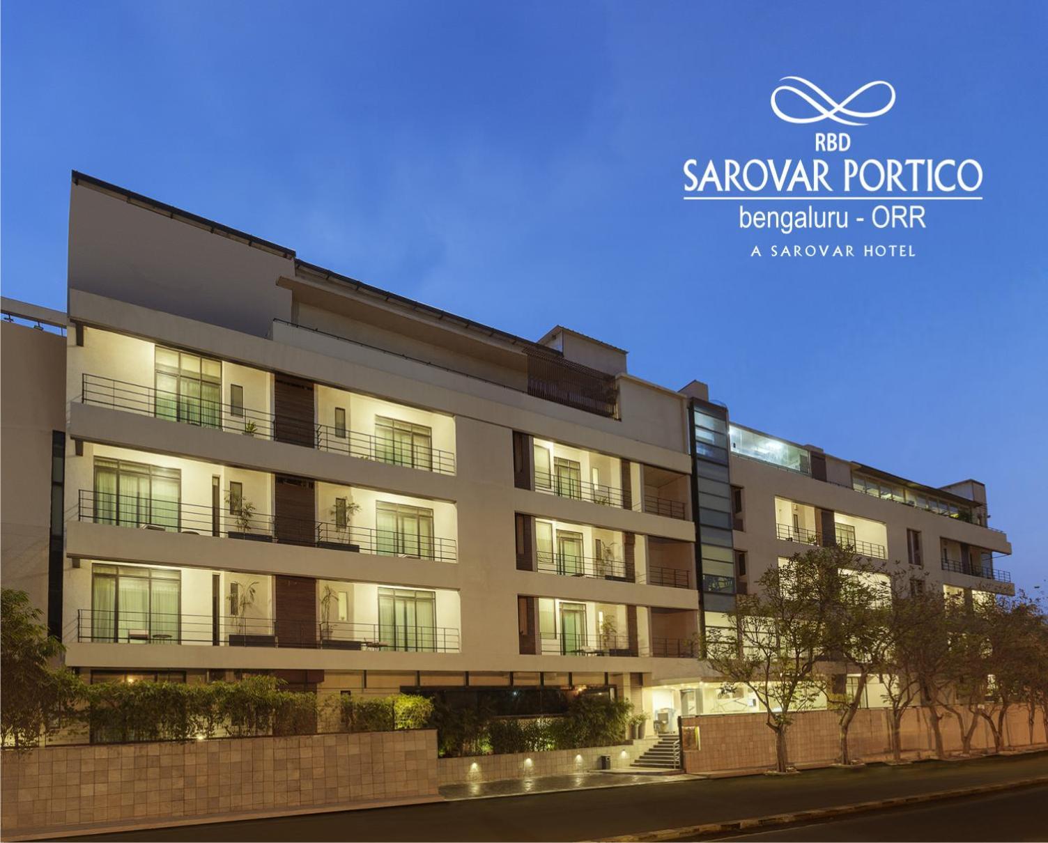 Sarovar Portico Outer Ring Road Hotel Bangalore Exterior foto